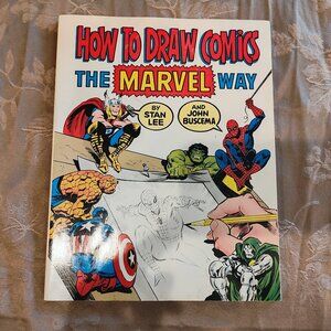 How to Draw Comics the Marvel Way by Stan Lee and John Buscema, Gently Used